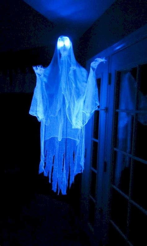 Best Halloween Lights Ideas Halloween Ghost Decorations Halloween Haunted Houses Diy