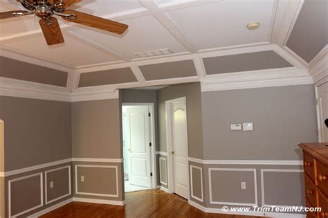 Coffered Ceilings And Beams Classique Chambre New York Par Trim