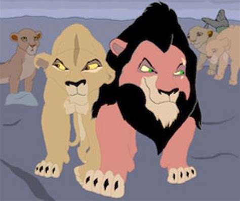 Scar And Zira Lion King Lion Guard Disney