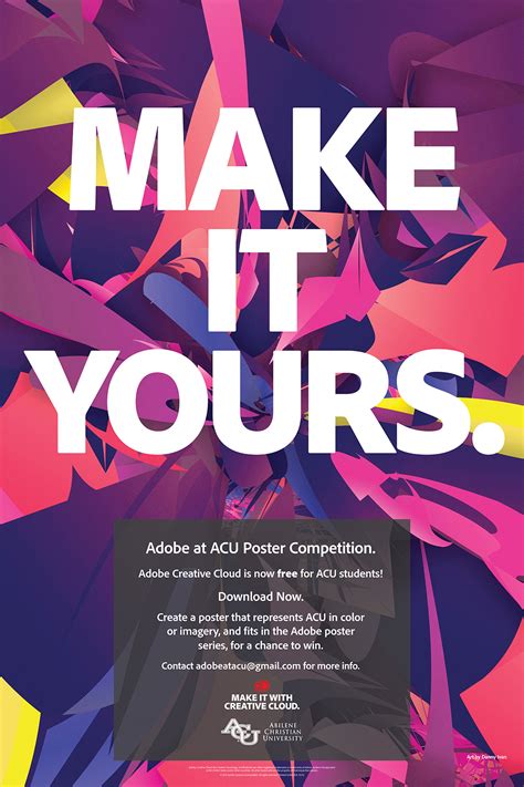 Adobe CC Poster Competition | AT&T Learning Studio