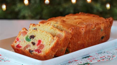 White Fruitcake Recipe Christmas Cake Recipes Youtube