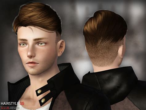 The Sims Resource S Club Hair N5