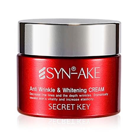 secret key syn ake anti wrinkle whitening cream 50g skin care face cream powerful moisturizing