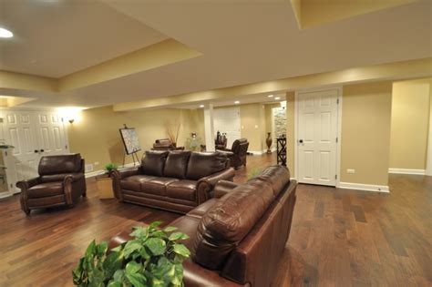 Naperville Basement Contemporary Basement Chicago By