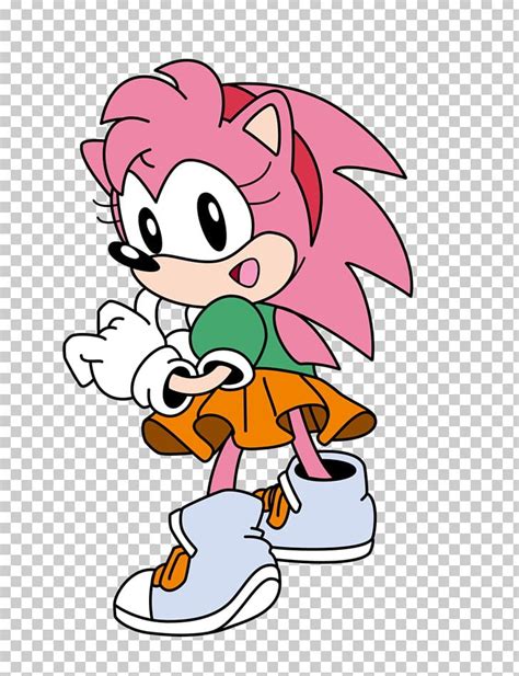 How To Draw Amy The Hedgehog Step By Step Alter Playground