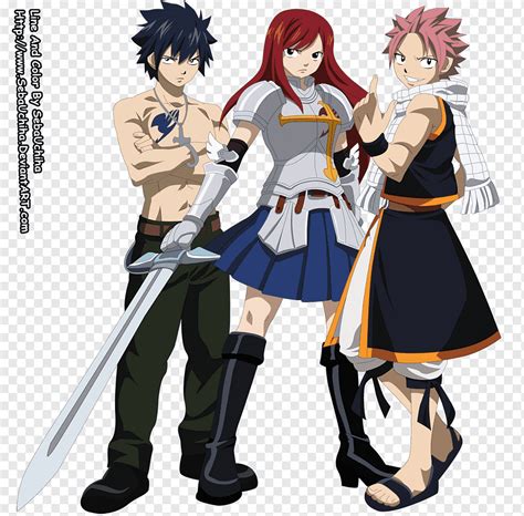 Fairy Tail Grey And Erza