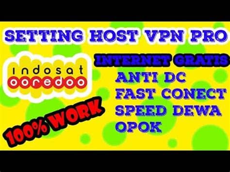 Cara internet gratis ternyata bisa kamu lakukan lewat banyak metode. 100% Internet Gratis Setting Host Vpn Pro Indosat Speed ...
