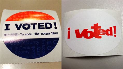 New I Voted Stickers Win Over Suburban Cook County Voters Abc Chicago