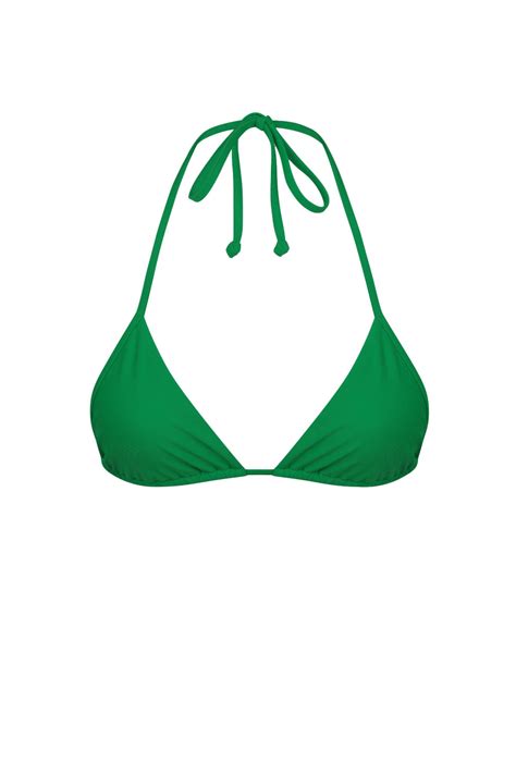 Daiquiri Triangle Bikini Top Tree Green Bikini Top Shona Joy