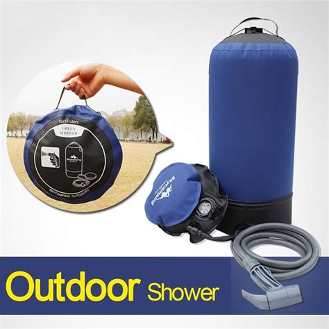 11l Portable Pvc Outdoor Camping Inflatable Shower Pressure Shower