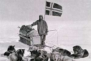 Image result for Roald Amundsen became the first man to reach the South Pole.