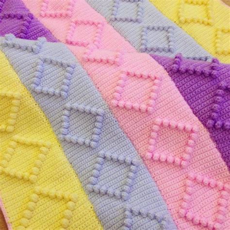 Renkli Rg Bebek Battaniyesi El I Hobiler Baby Knitting Patterns