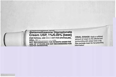 Clotrimazole And Betamethasone Cream 1 05 Oz Tube Pack Of 2 Tubes