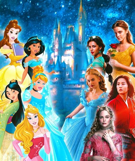Disney Princess Live Action Films The Beautifull Disney
