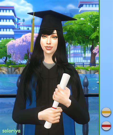 Soloriya Graduation Mini Set Part 1 Sims 4