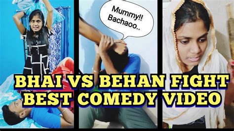 Bhai Vs Behan ~ Funny Fight ~ Shorts Funnyshorts Youtube