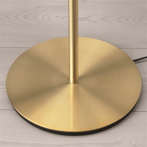 Skaftet Brass Colour Floor Lamp Base Ikea