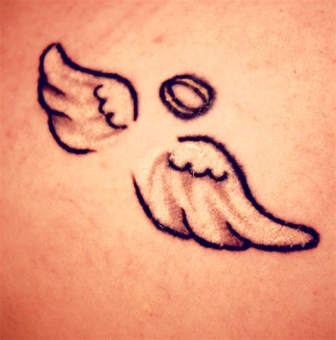 Https://techalive.net/tattoo/simple Angel Tattoo Design