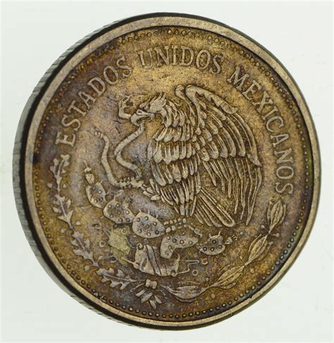 1985 Mexico 100 Pesos Historic World Coin Property Room