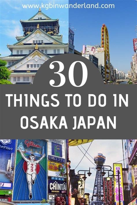 33 Things To Do In Osaka Japan Osaka Activities Bucket List 2020
