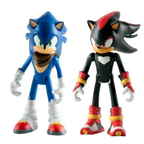 Sonic The Hedgehog Sonic Boom Sonic And Shadow Action Figure 2 Pack