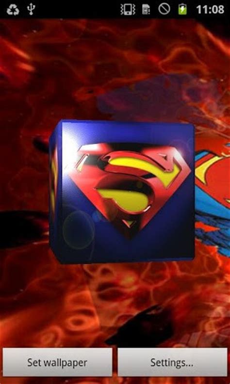 Free Download Superman 3d Live Wallpaper App For Android 307x512