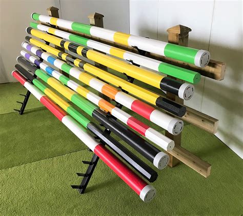 High Quality Crosswood Show Jump Poles Painted Two Colours 3m Jp