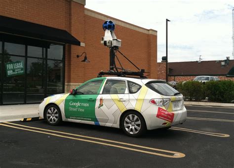 Google Maps Street View Camera Car