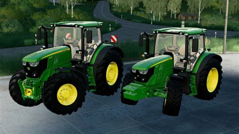 Ls19 John Deere Serie 6r V 2100 6000er Mod Für Landwirtschafts