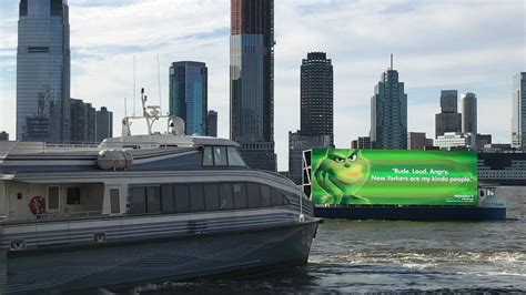 New York State Bans Digital Floating Billboards That Frequent Hudson