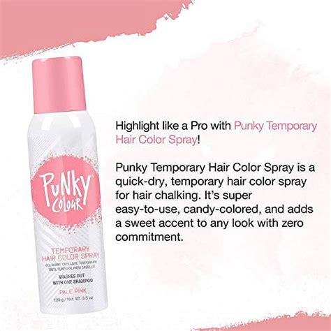 Jerome Russell Bsweet Temporary Hair Color Spray Pale Pink 35 Oz