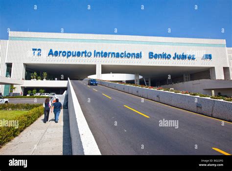 Benito Juarez International Airport In Mexico City Stock Photo