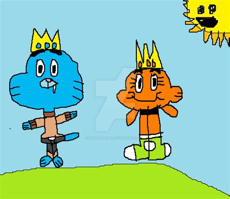 King Gumball And King Darwin By Gumball2349 On Deviantart