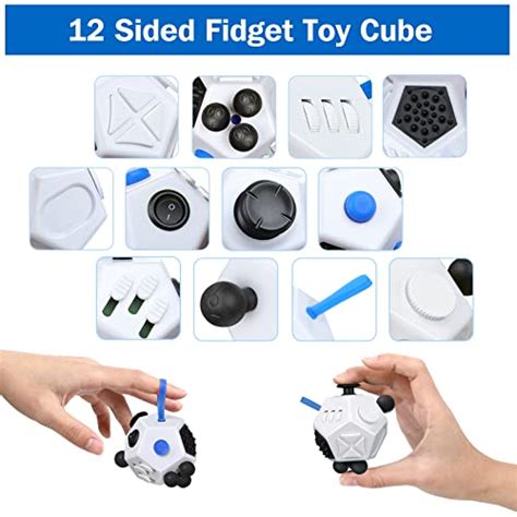 Vcostore Dodecagon Fidget Cube 12 Sided Fidget Cube Toy Depression
