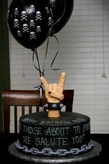 See more of arden brailey cake designs on facebook. Heavy metal cake | Rock cumpleaños, Pastel rockero y Torta ...