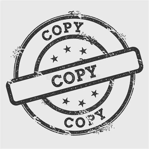 Copy Stamp Stock Vector Illustration Of Grungy Rubber 122175660