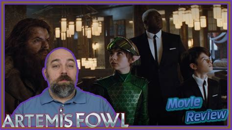 artemis fowl movie review youtube