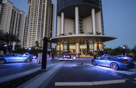 Grand Opening Of First Of Its Kind Porsche Design Tower Miami