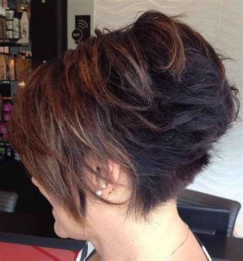 40 Short Bob Hairstyles Layered Stacked Wavy And Angled