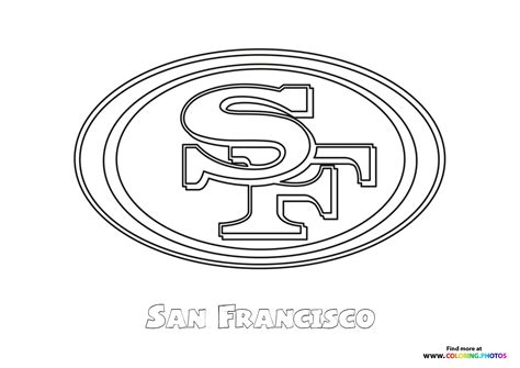 11 49ers Logo Coloring Page Pics Coloring Page