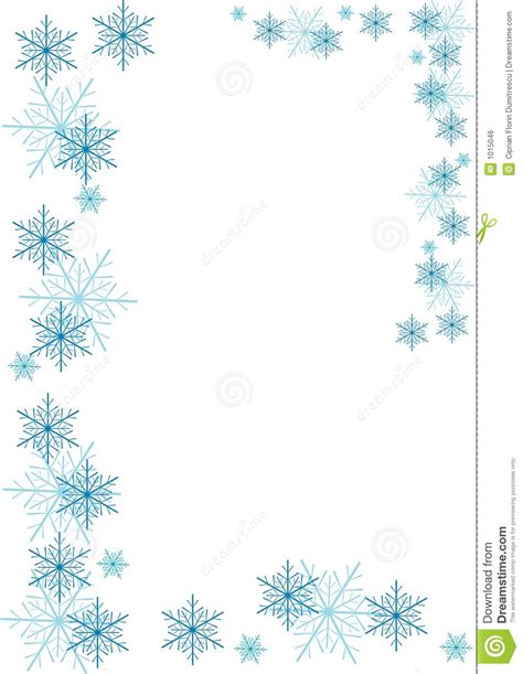 Snowflake Border Clipart For Free 101 Clip Art