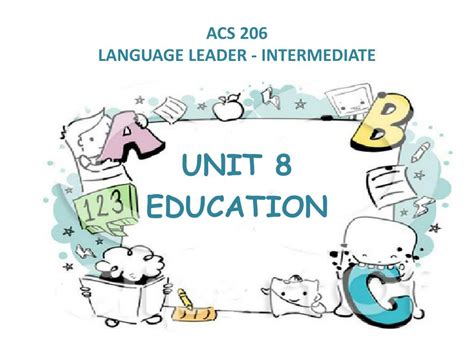 Ppt Acs 206 Language Leader Intermediate Powerpoint Presentation