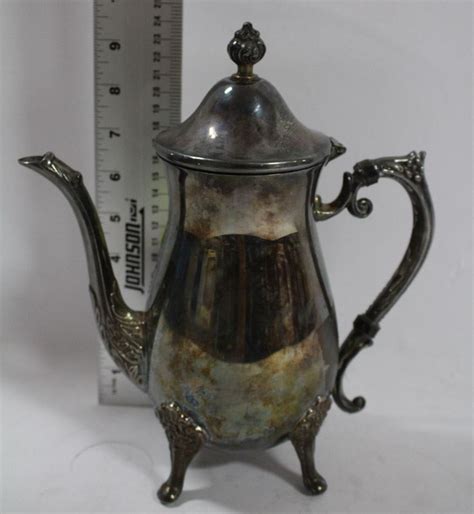 Vintage Leonard Silver Plated Tea Pot