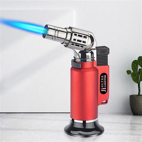 Buy Metal Windproof Turbo Gas Lighters Cooking Jewelry Welding