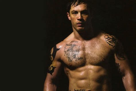 Tom Hardy Sexy Shirtless Paparazzi Naked Male Celebrities