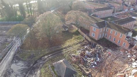 Severalls Hospital Colchester Demolition Youtube