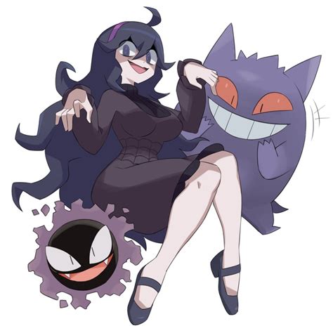 Hex Maniac Gengar And Gastly Pokemon And More Drawn By Flowers Imh Danbooru