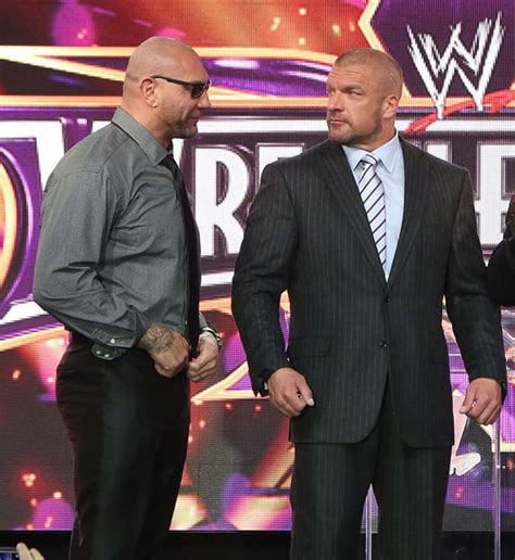 Wwe News Will Marvel Star Batista Face Triple H At Wrestlemania After