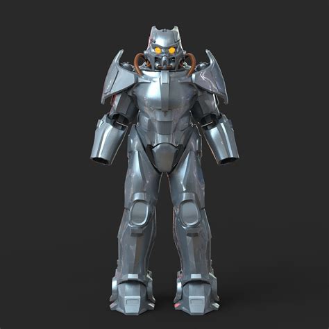 Fallout X 02 Enclave Power Armor Custom Full Body Wearable Etsy