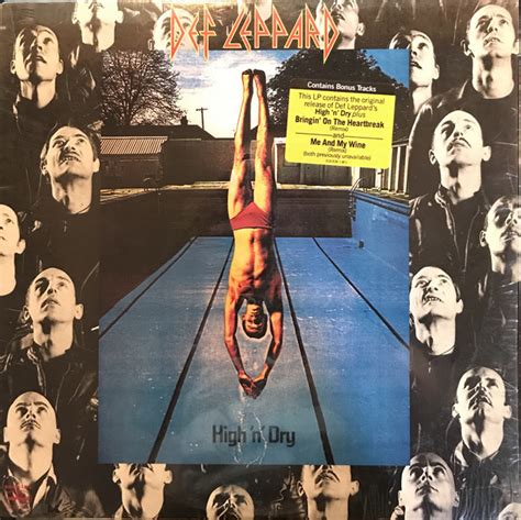 Def Leppard High N Dry Vinyl Lp Album Reissue